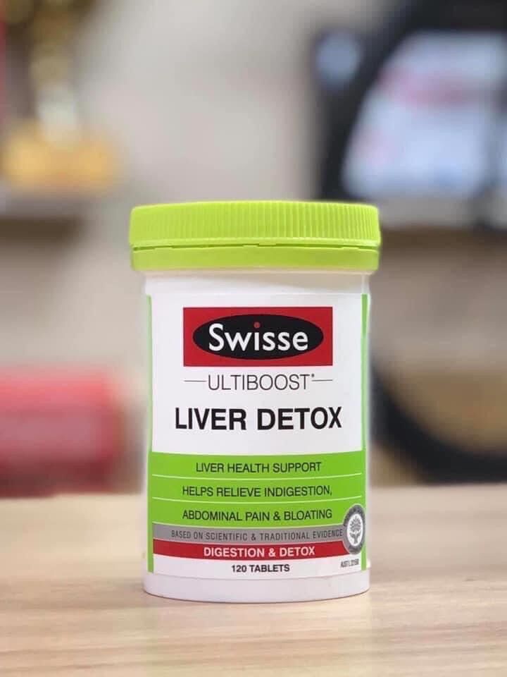 Viên Thải độc gan Liver Detox Swisse Úc 200v