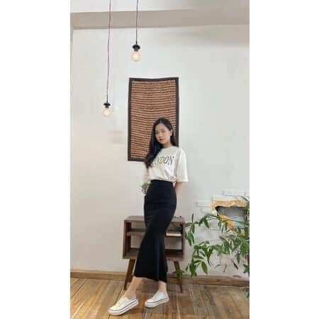 CHÂN VÁY ĐUÔI CÁ THUN MỀM MỊN CỰC ÔM BODY