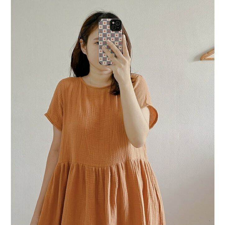 đầm xô muslin