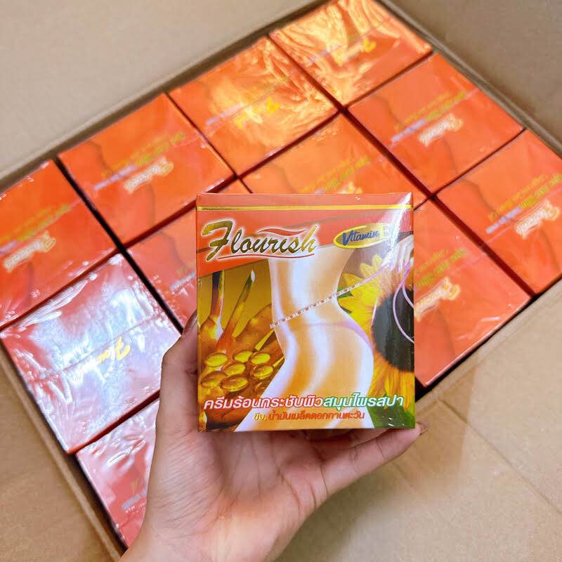 Kem Tan Mỡ Gừng Flourish Thái Lan 500ml