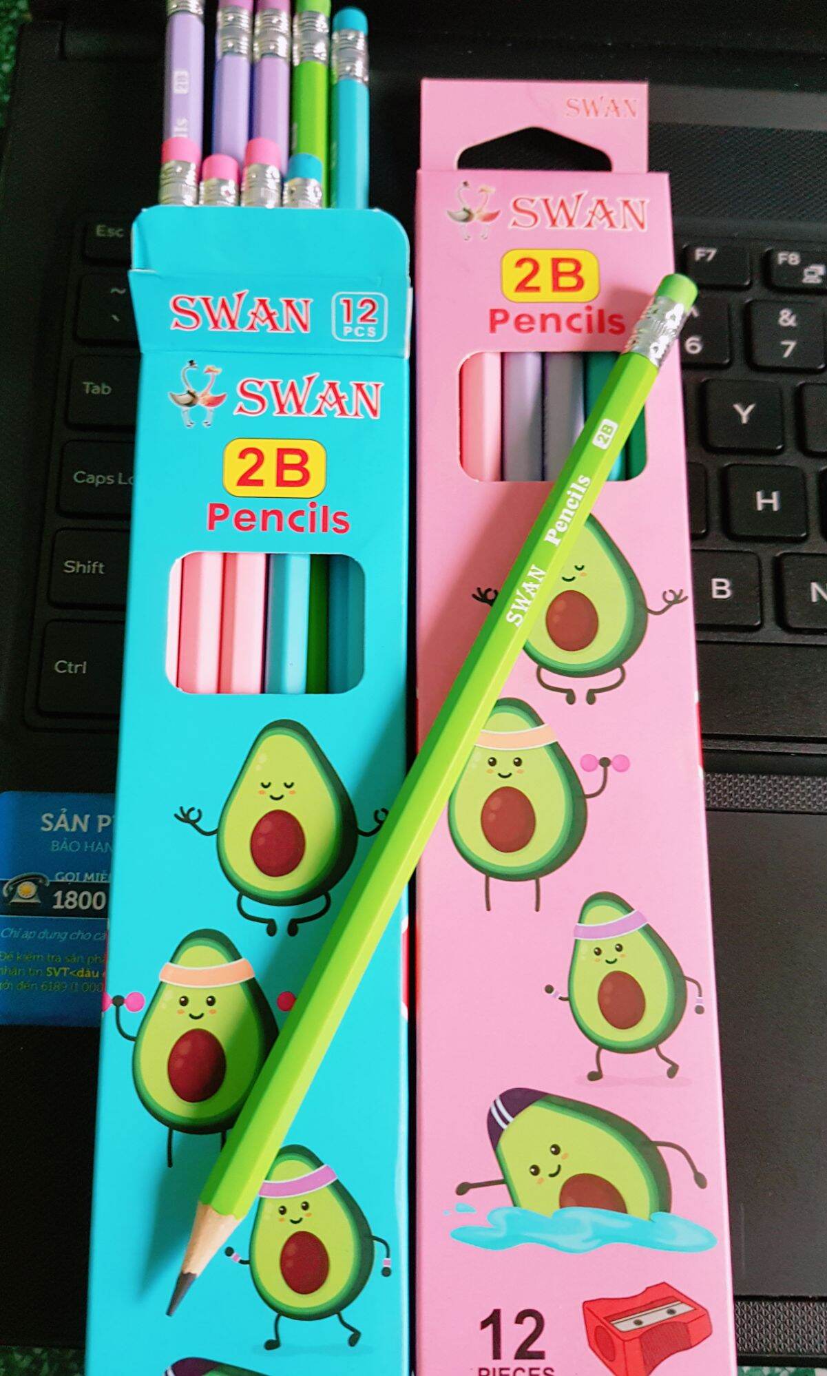 Bút chì 2b swan giá sốc
