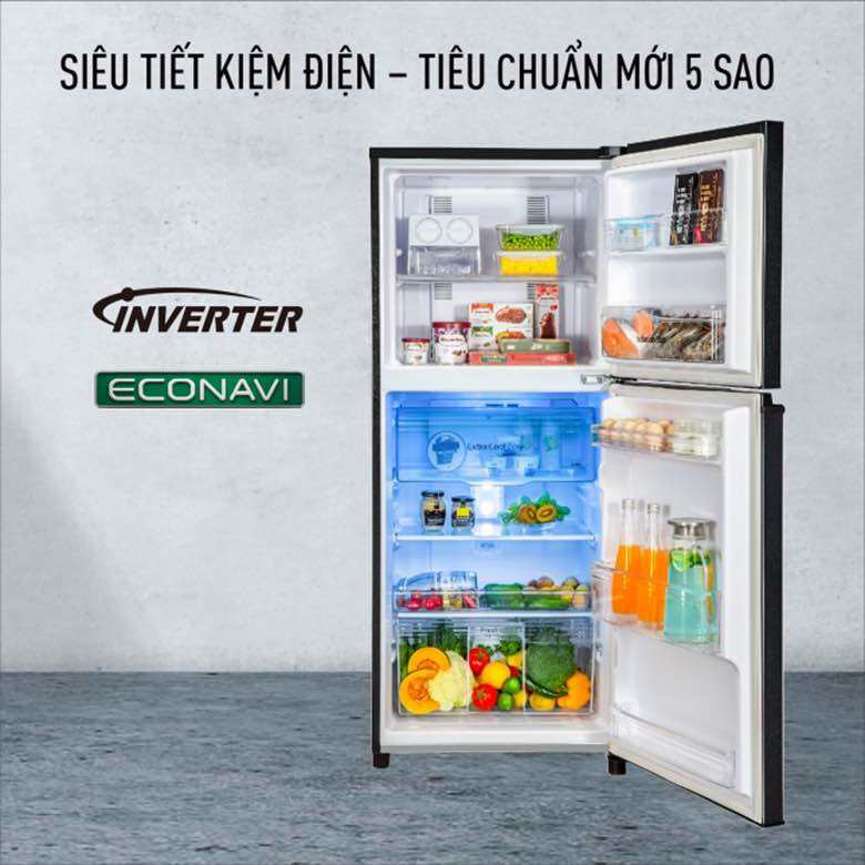 Tủ lạnh Tủ Lạnh Panasonic Inverter 268 Lít NR-TV301BPKV