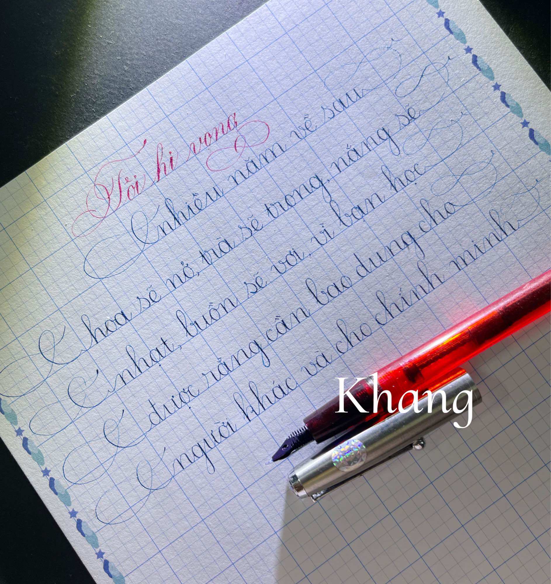 Bút mài 51A Hoàng Ngọc ngòi F (nét siêu mãnh) không mãnh hoàn tiền 200%[𝑴𝑰𝑬̂̃𝑵 𝑺𝑯𝑰𝑷]