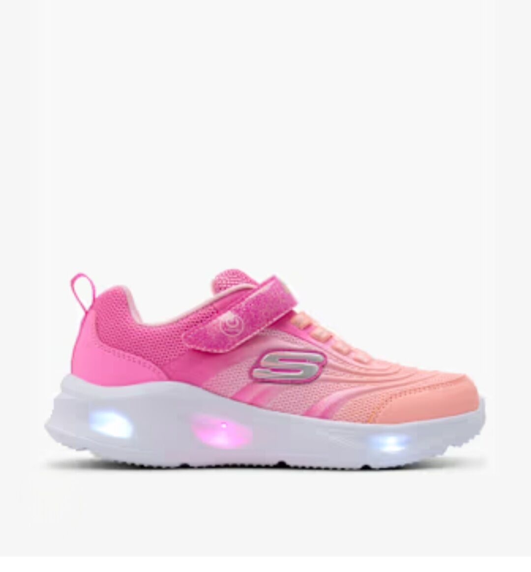 Giày thể thao skechers bé gái phát sáng