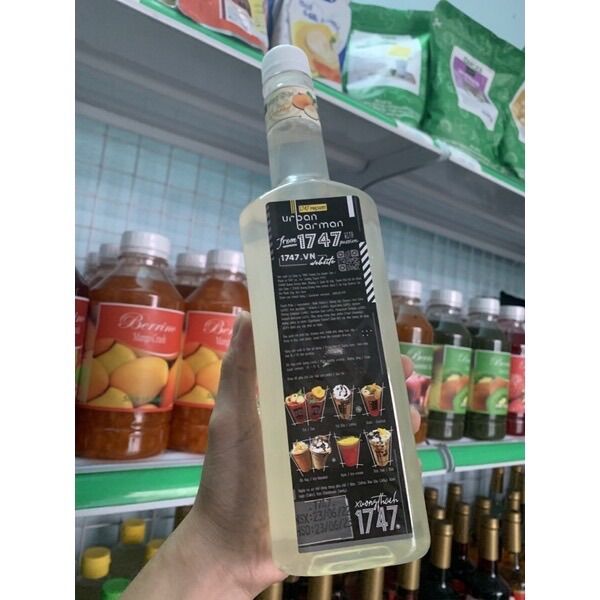 Syrup 1747 URBAN - ĐỦ MÙI - 730ml