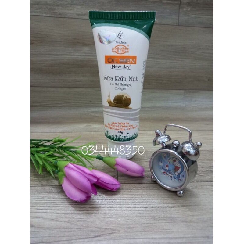 Sữa rửa mặt ohio ốc sên 80g