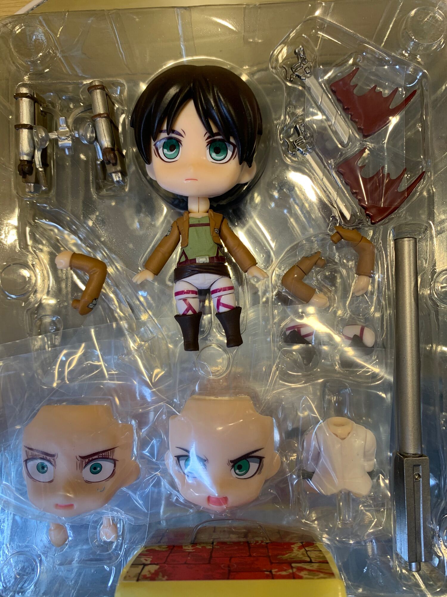 Mô Hình Figma 207 Eren Yeager Figma Attack On Titan Cao 15cm