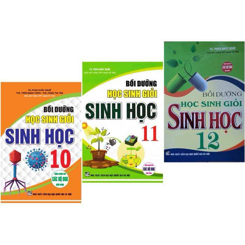 Sách - bồi dưỡng học sinh giỏi sinh học 10,11,12