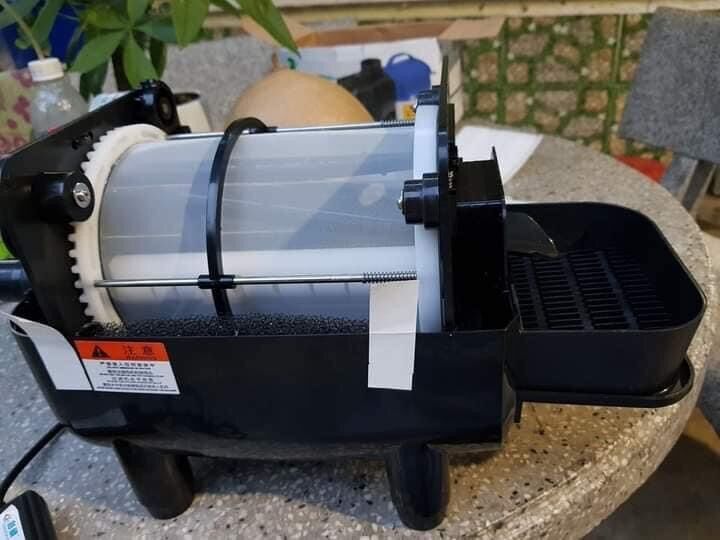 Drum filter mini ver 01 lọc tách phân hồ cá cảnh,hồ koi nhỏ