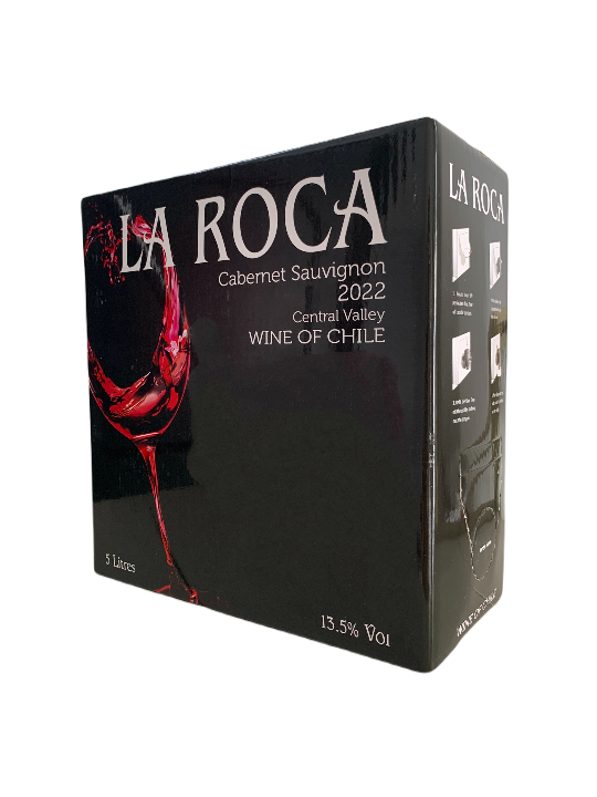 Vang Bịch Chile La Roca Đỏ 3L 5L Nhập Khẩu - Vang Đỏ