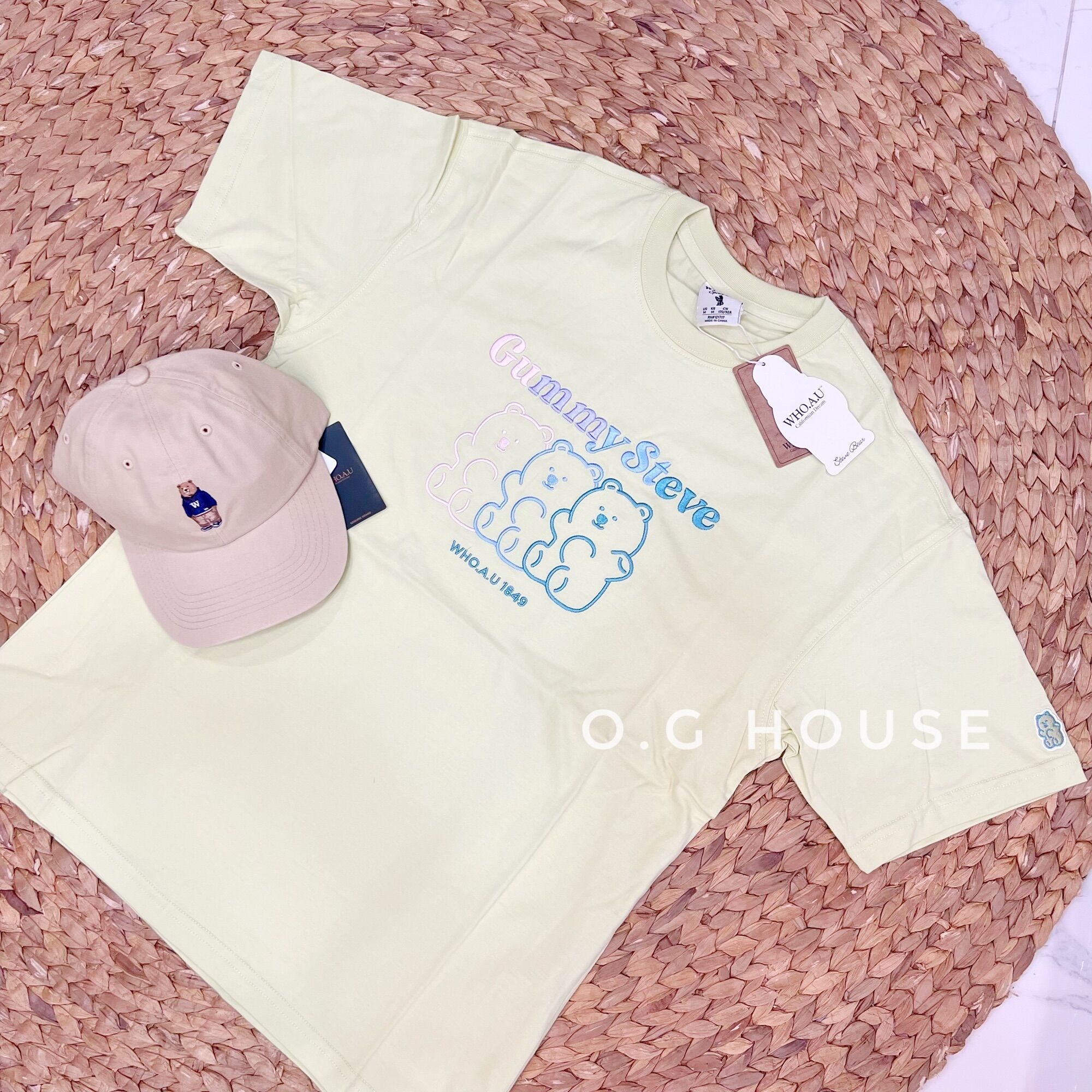 Áo Whoau Gummy Steve Hàn Quốc