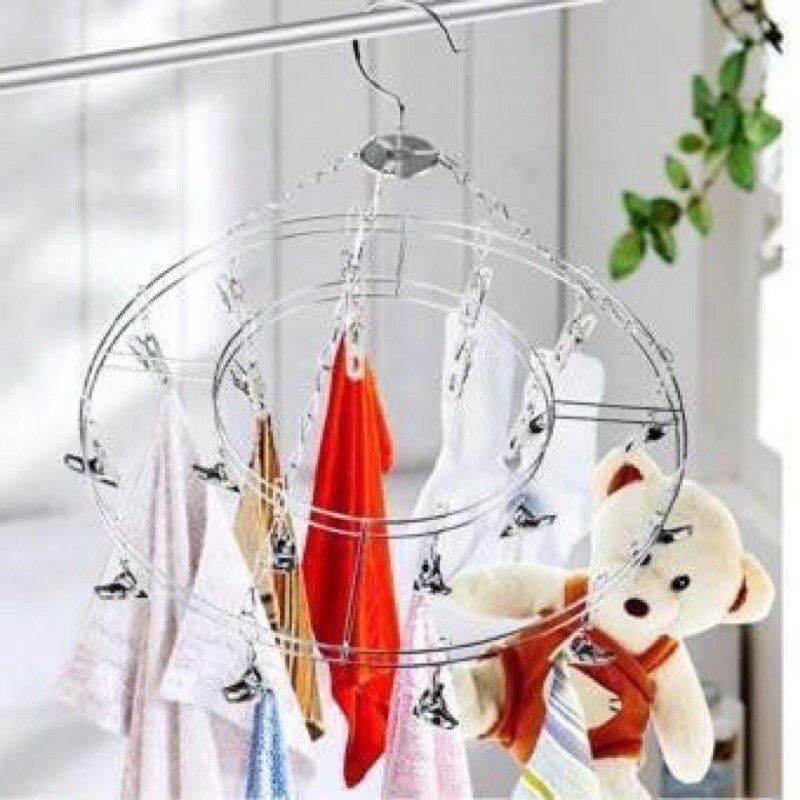 Móc chùm tròn Inox 20 kẹp