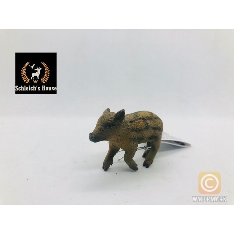 Mô hình động vật , đồ chơi con vật CollectA chính hãng Lợn rừng con đang chạy 88365 - Schleich House
