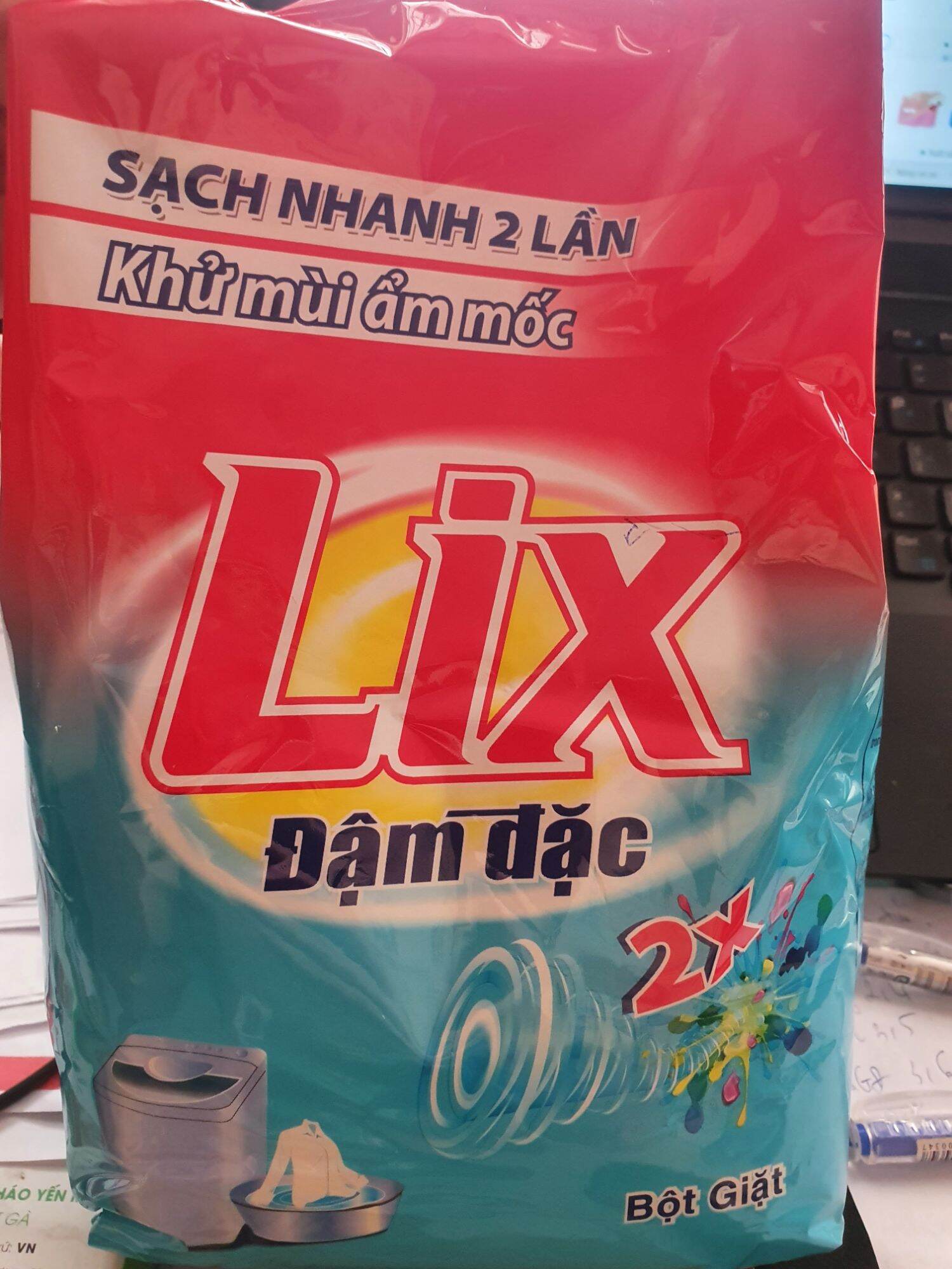 bột giặt lix Hương nước hoa  800g