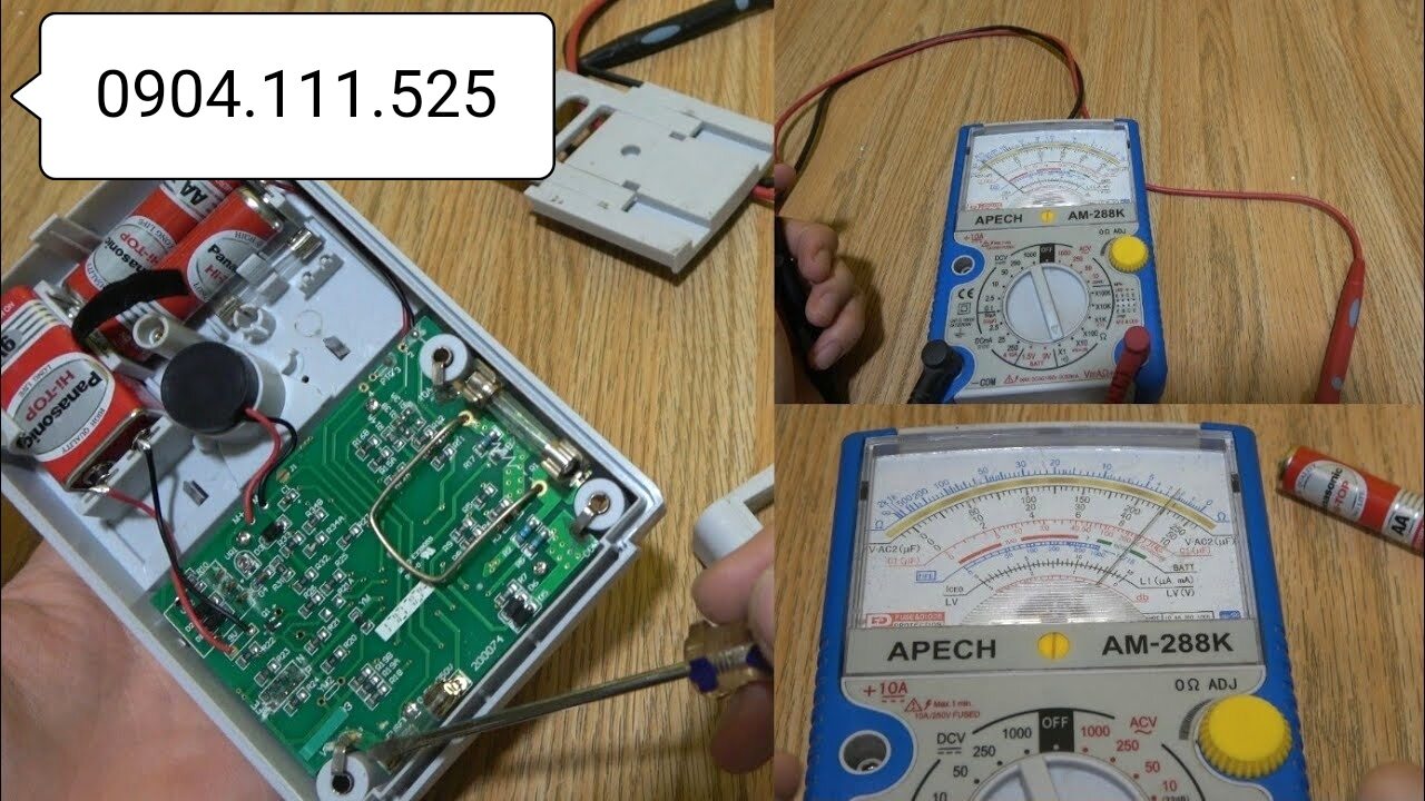 Đồng hồ vạn năng kim APECH AM-288K