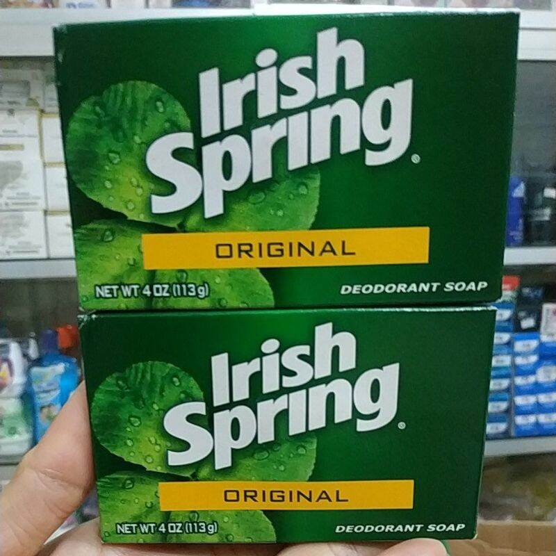 Xà bông cuc irish spring 113g nhập khẩu canada thơm lừng!