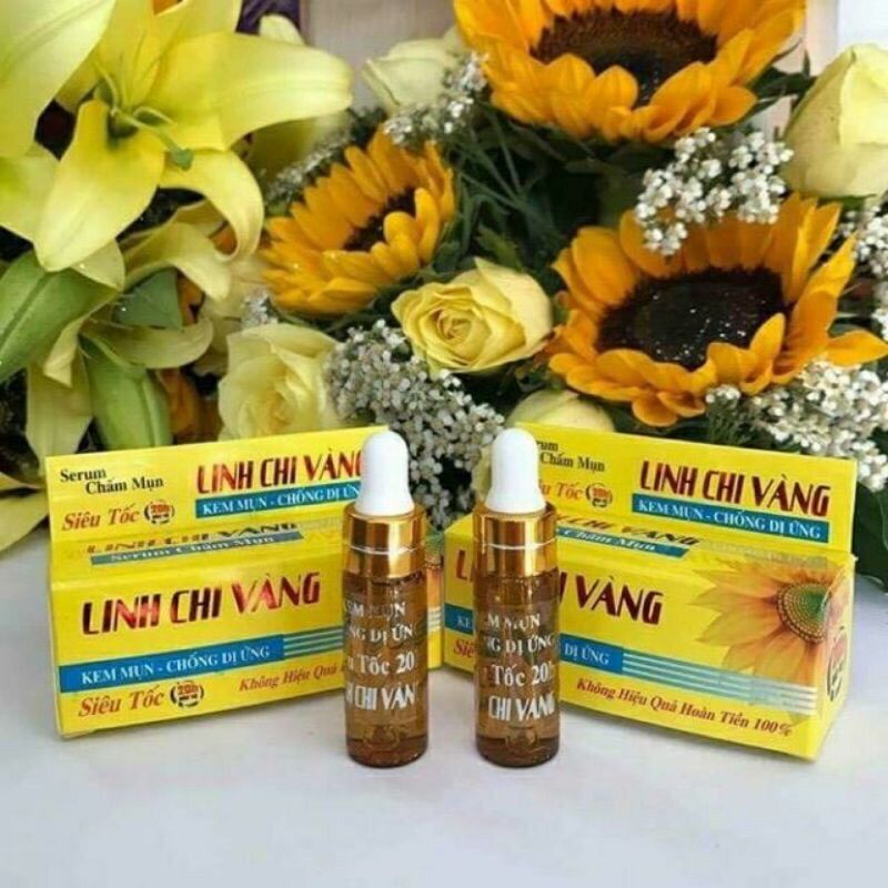 Serum chấm mụn Linh Chi Vàng