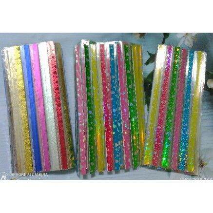 Set 10 vỉ giấy gấp sao 500 ngôi