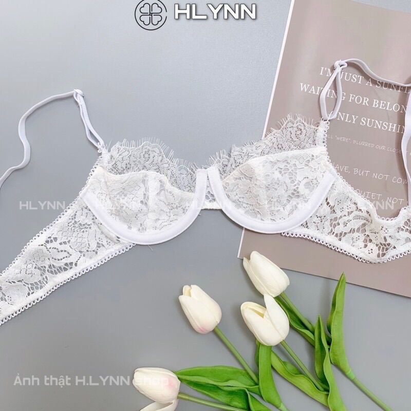 M140 Áo lót ren bralette có gọng không mút