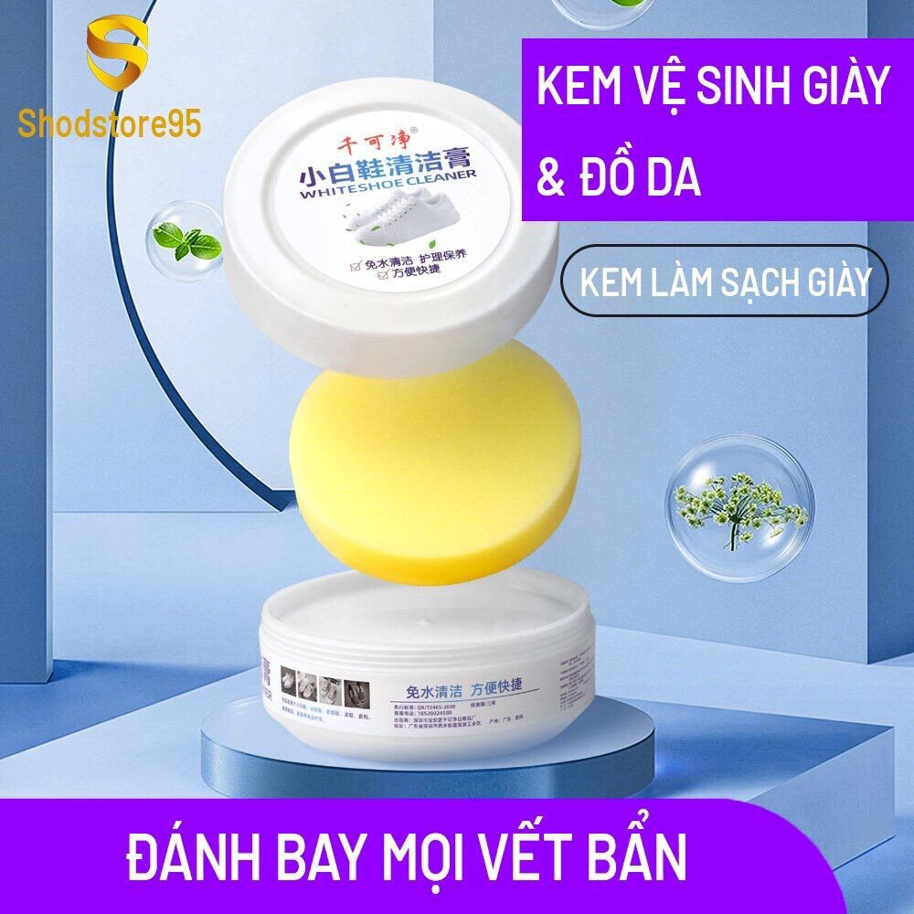 Kem vệ sinh giày da, ba lô, túi xách Sheng Yan