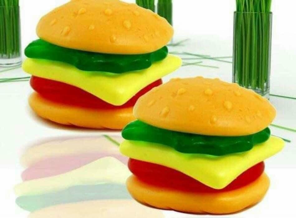 Kẹo dẻo mini burger trolli 600gr