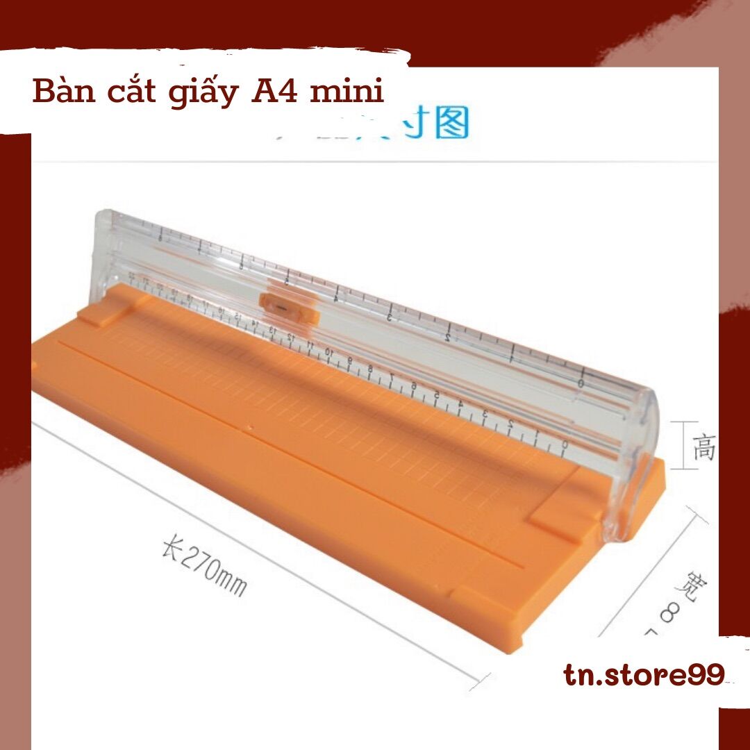 BÀN CẮT GIẤY KHỔ A4 MINI SIÊU TIỆN LỢI