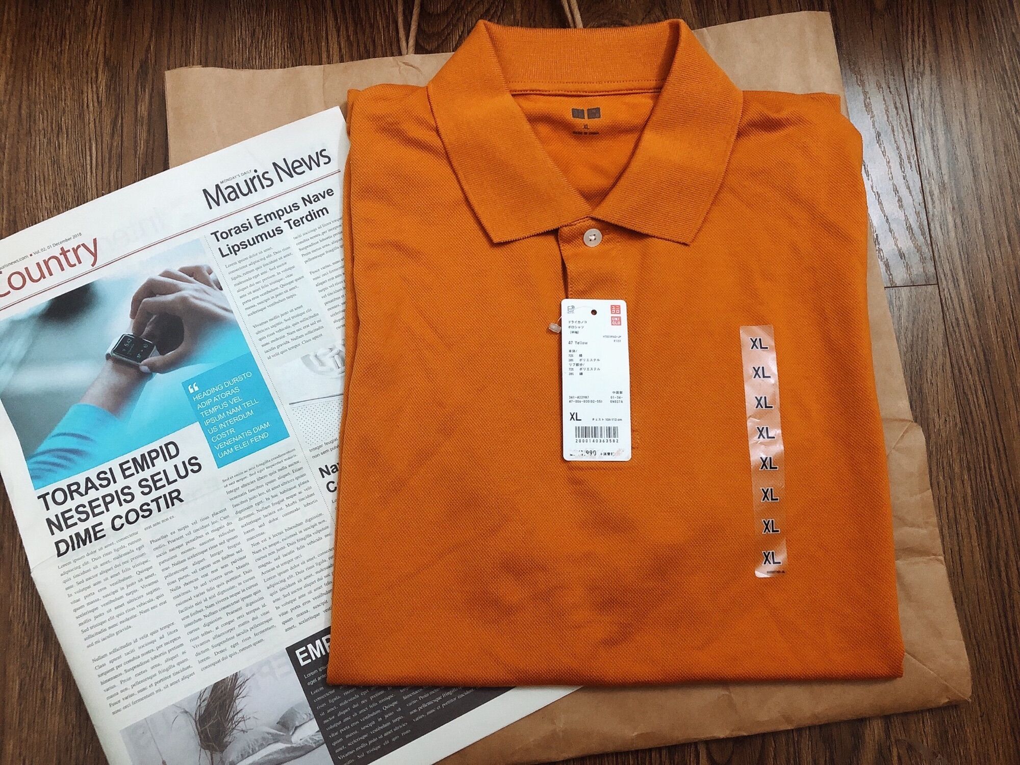 Áo Phông Polo nam Uniqlo