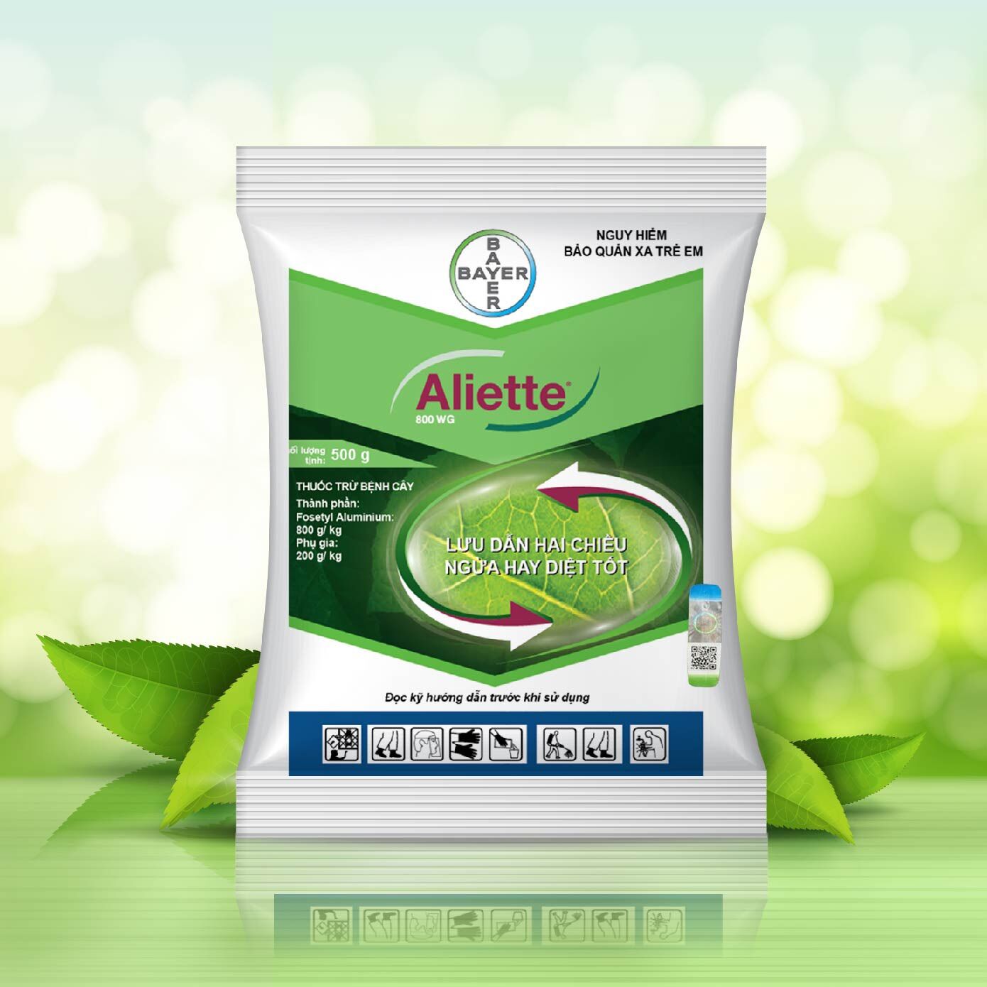 Thuốc trừ bệnh aliet 800wp