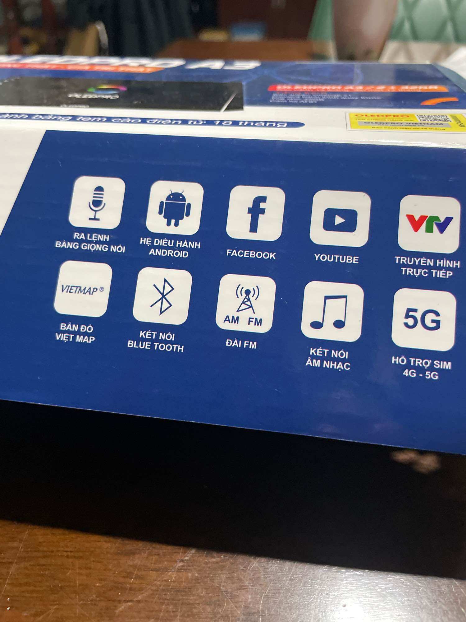 Màn hình Android Oto Oled Pro A3 new