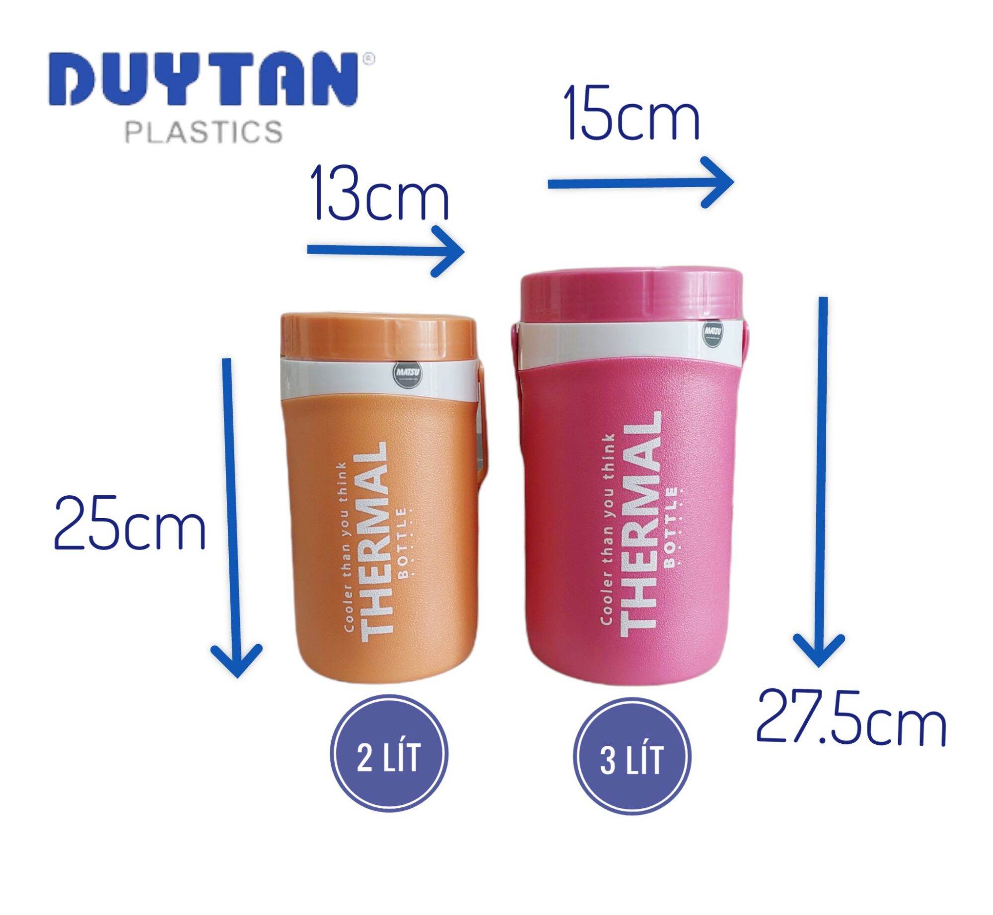 Bình giữ nhiệt matsu Duy Tân 2 lít,3 lít