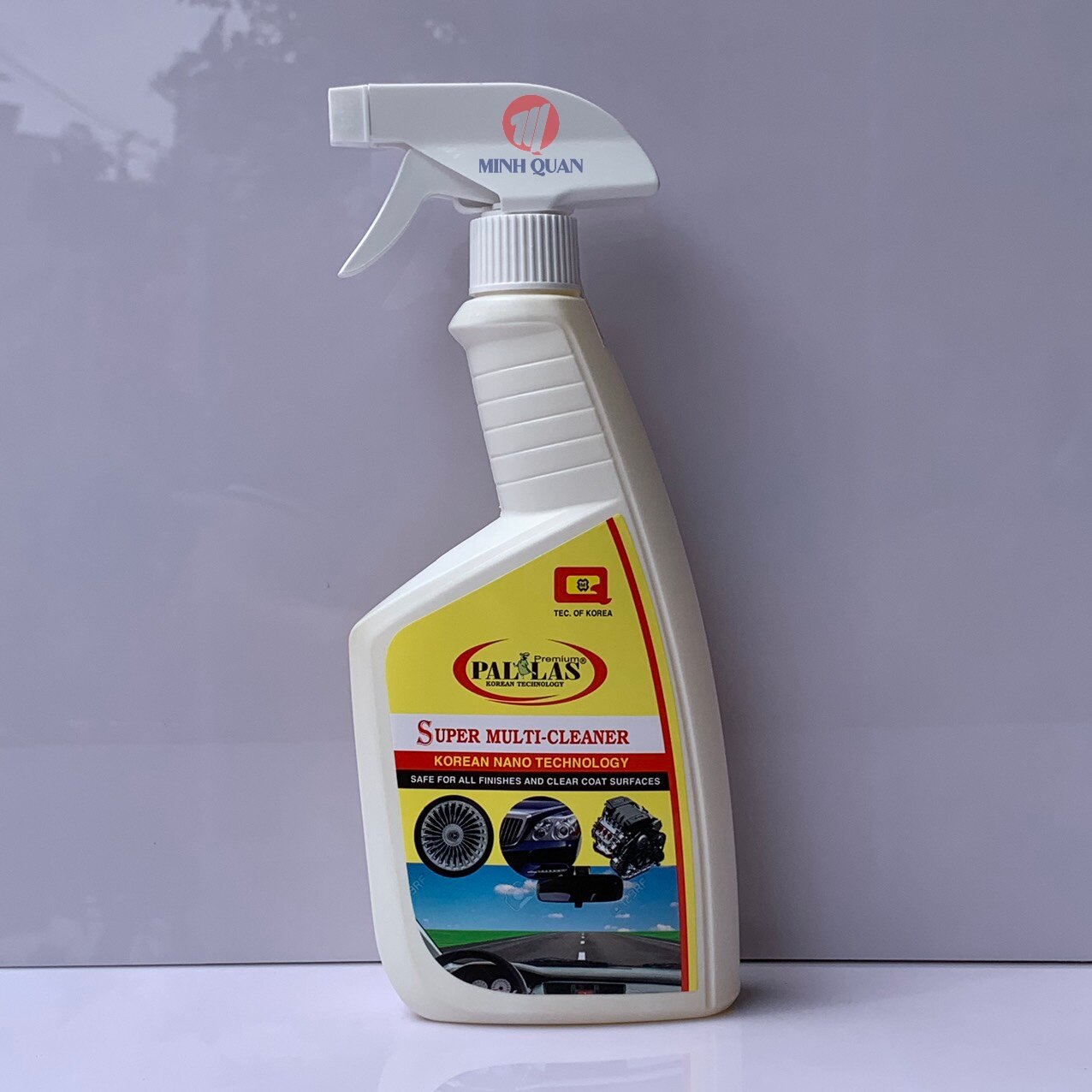 Tẩy đa năng pallas 500ml, tẩy cặn canxi, tẩy kính, tẩy dầu nhớt, rỉ sét