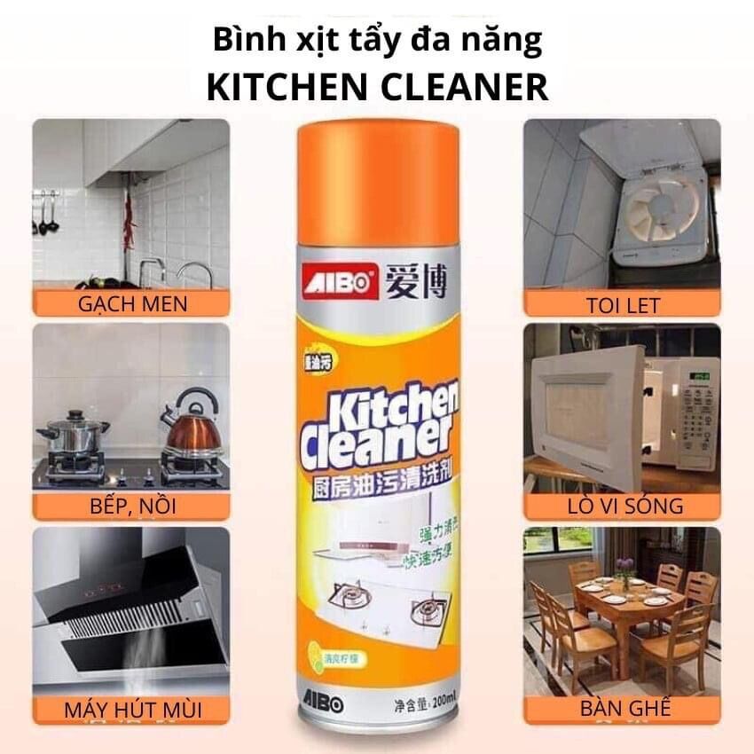 Chai xịt tẩy đa năng Kitchen Cleaner