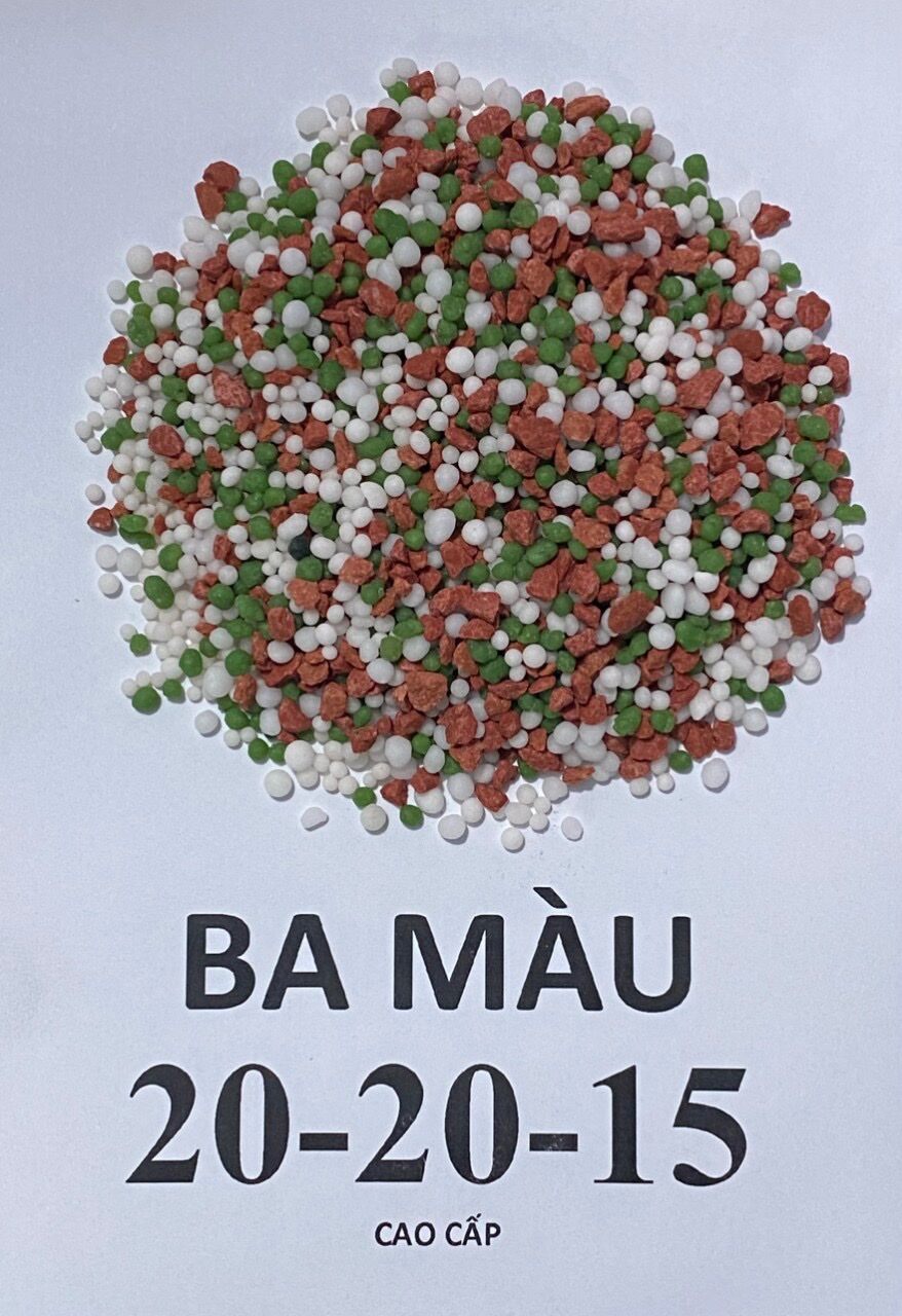 Phân npk 20.20.15 bung đọt , xanh lá, dầy lá, mập đọt