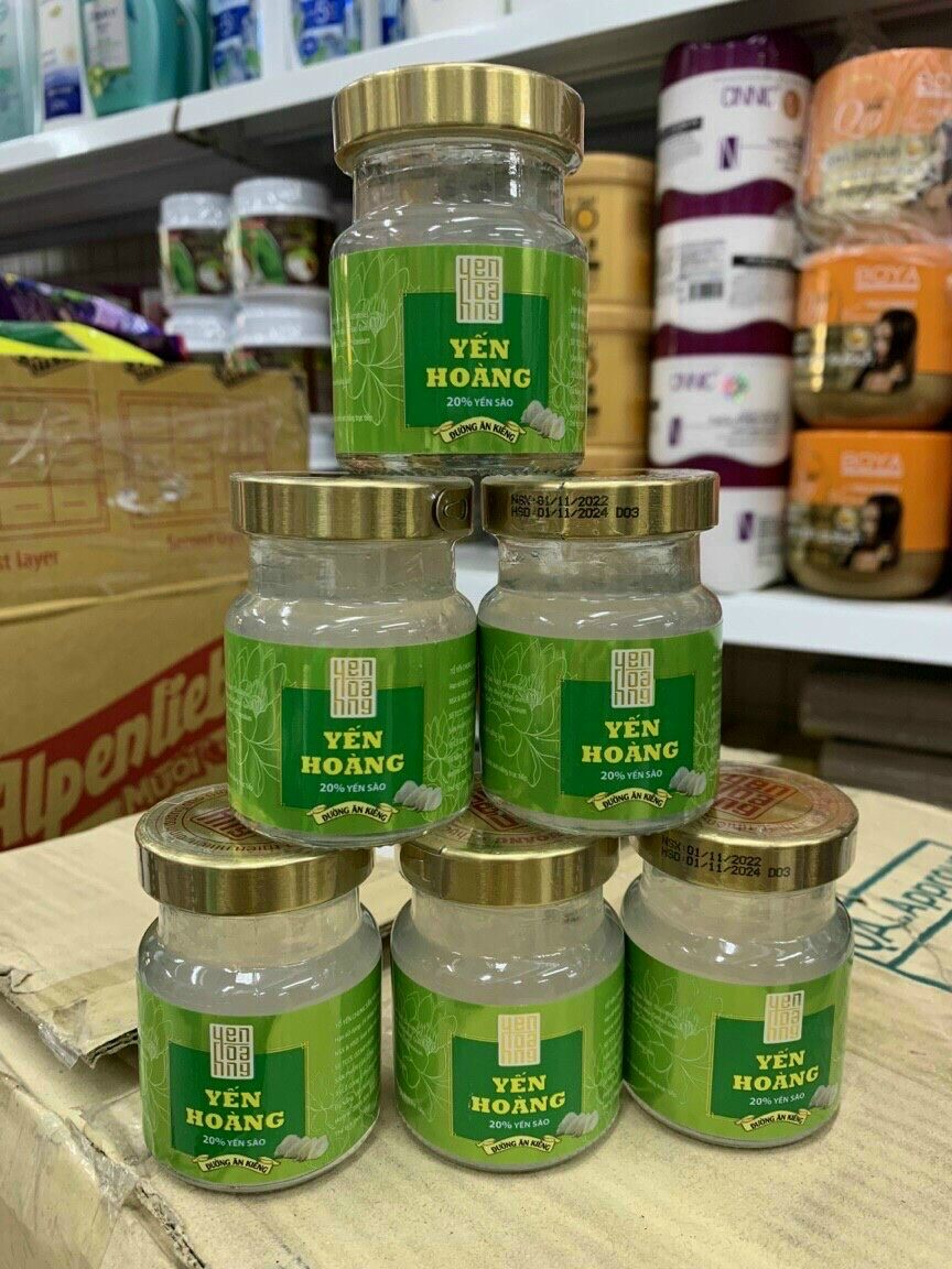 Combo 10 hủ yến hoàng ăn kiêng