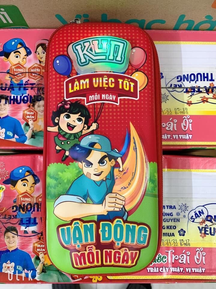 HỘP BÚT KUN - QUÀ TẶNG TỪ SỮA KUN