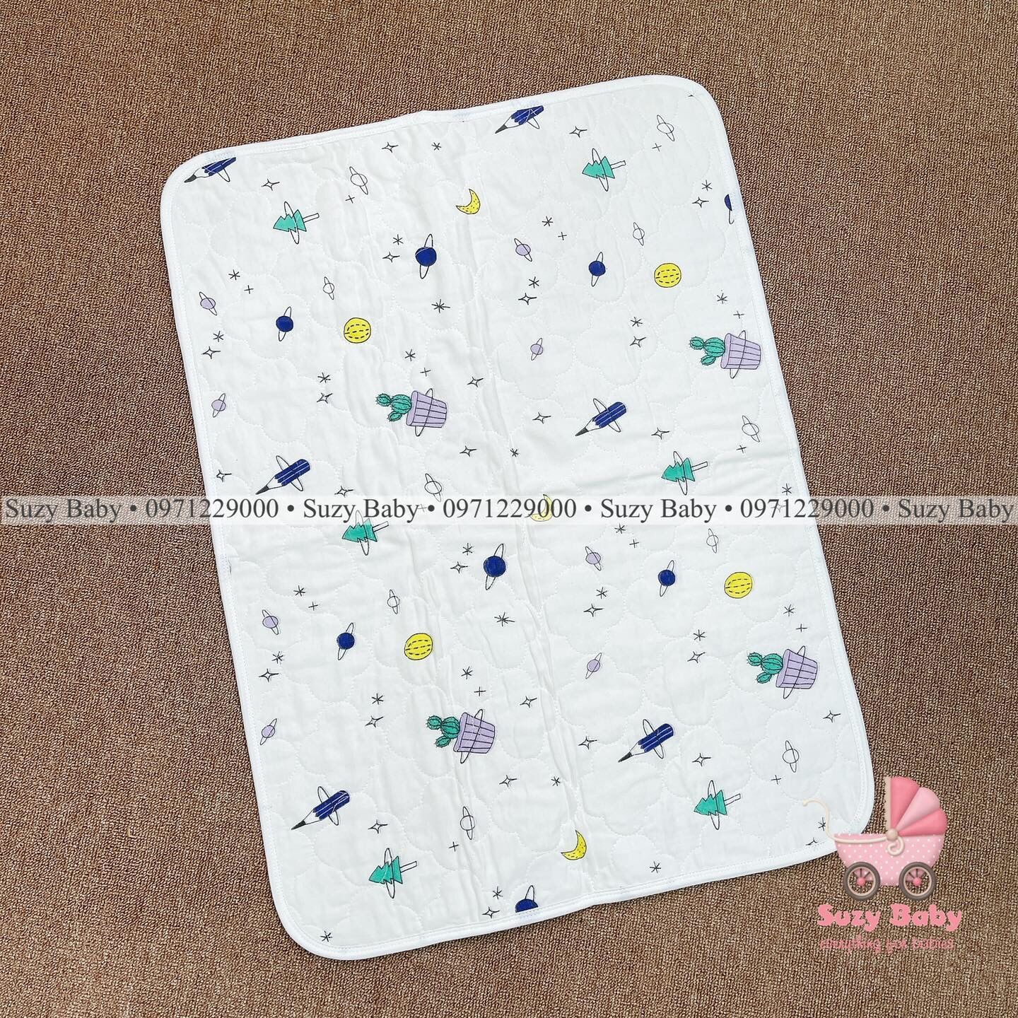 LÓT CHỐNG THẤM 5 LỚP SỢI TRE MUSLIN