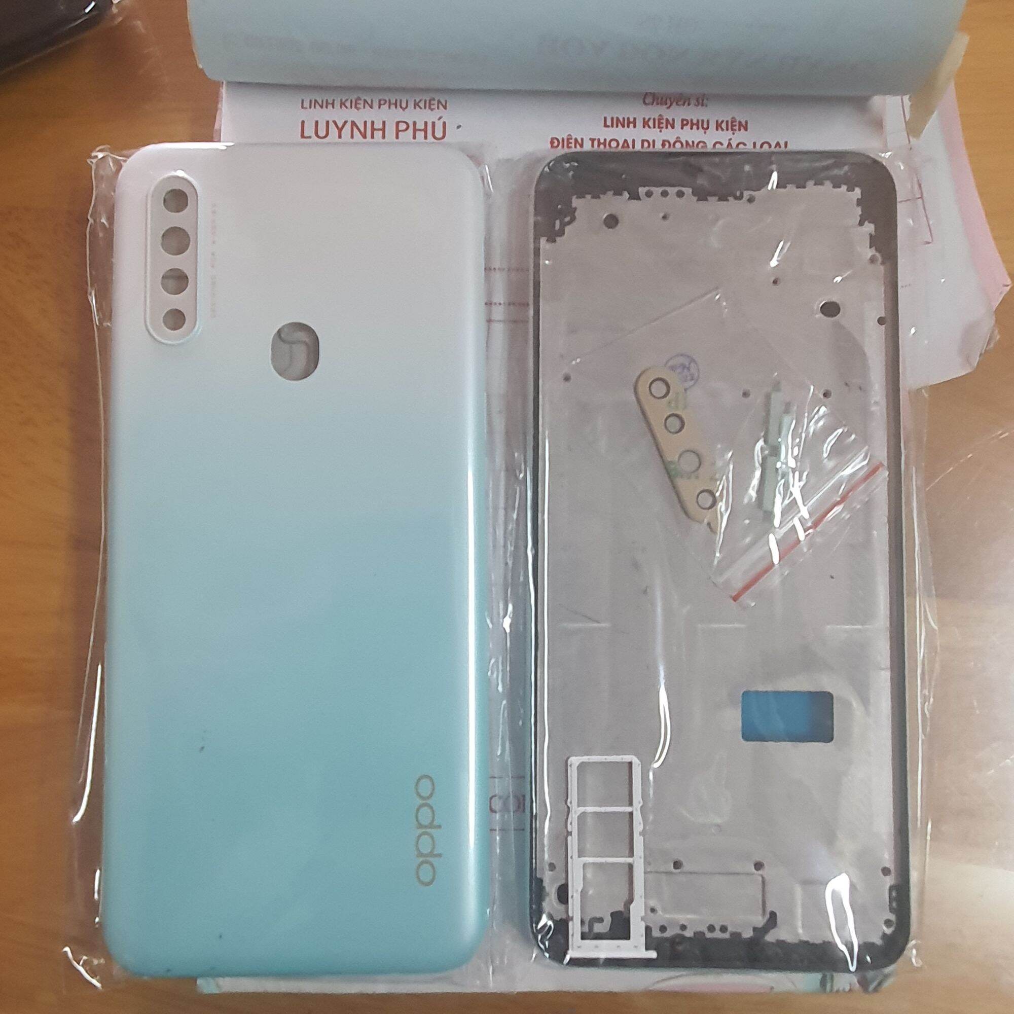 Vỏ oppo A31 2020 có khay sim kính camera đẹp