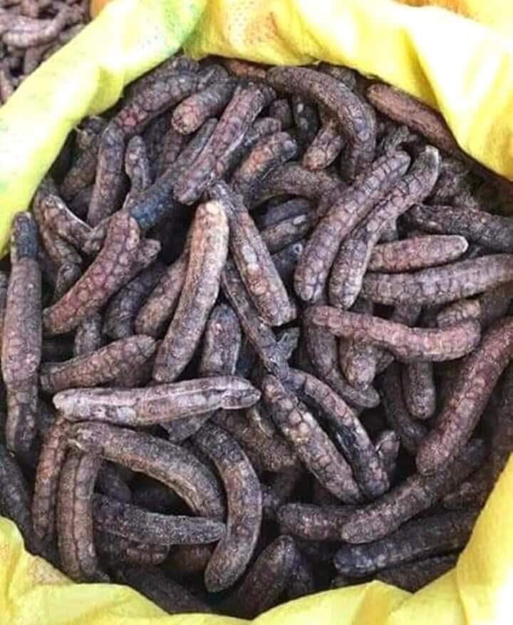 Chuối hột khô túi 1 kg