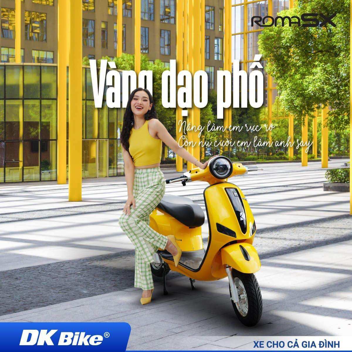 XE MÁY ĐIỆN DK ROMA SX