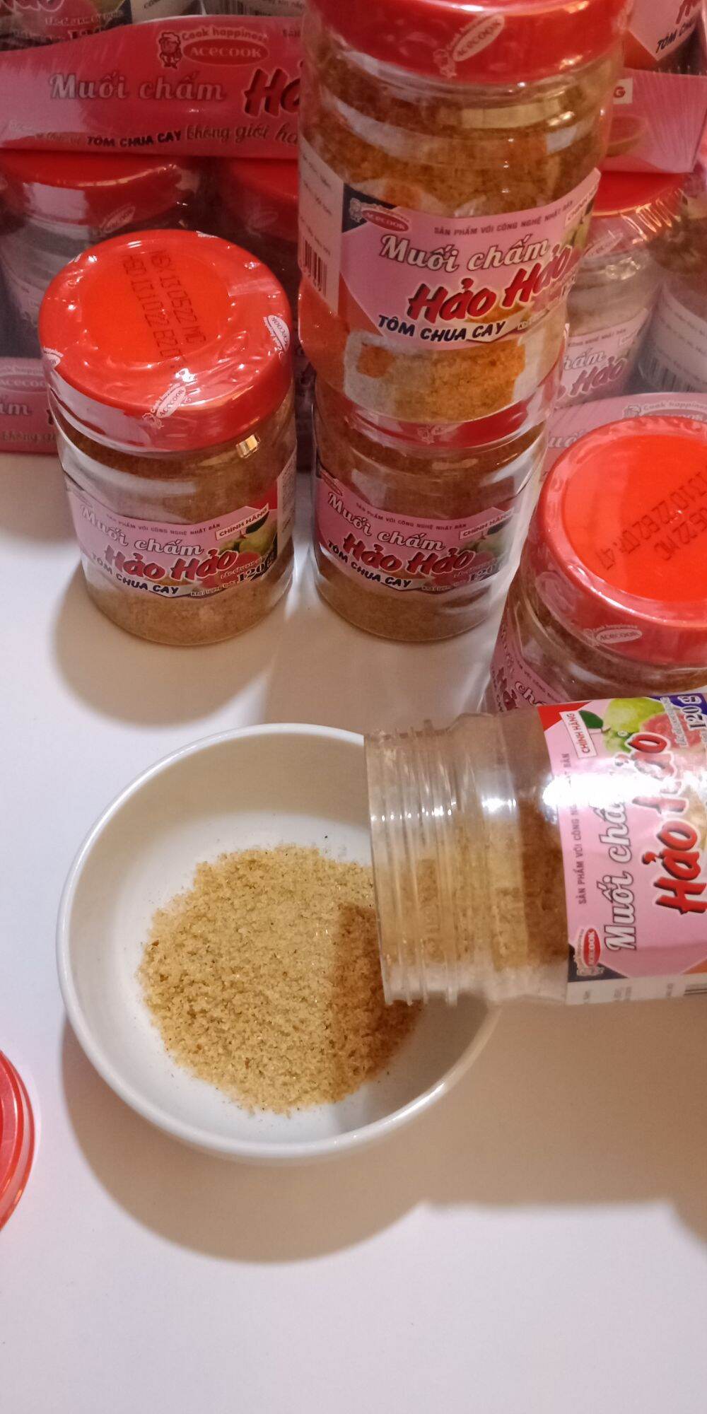 Combo 3 Hủ muối chấm Hảo Hảo chính hãng