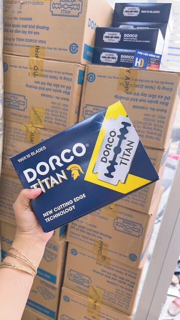 Hộp 1000 Lưỡi Siêu Bén Lam TiTan