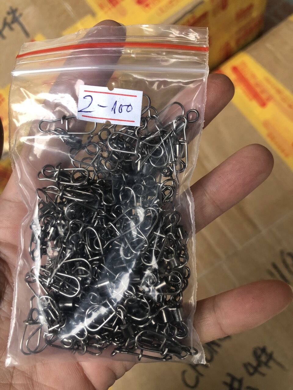 combo 5 chiếc khóa chữ u móc mồi câu lure