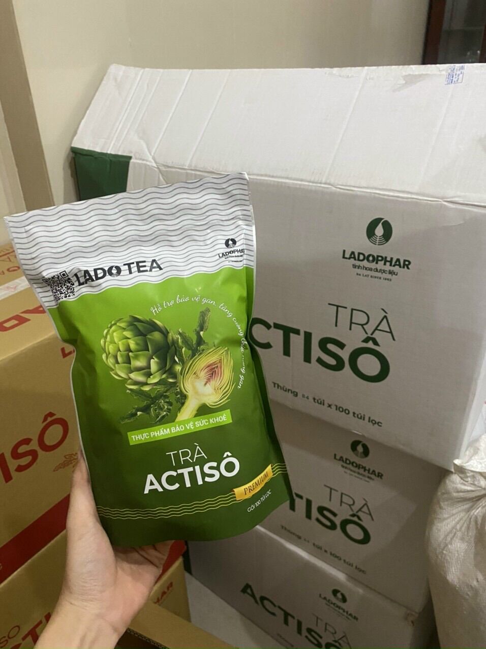 Trà atiso Lado túi lọc