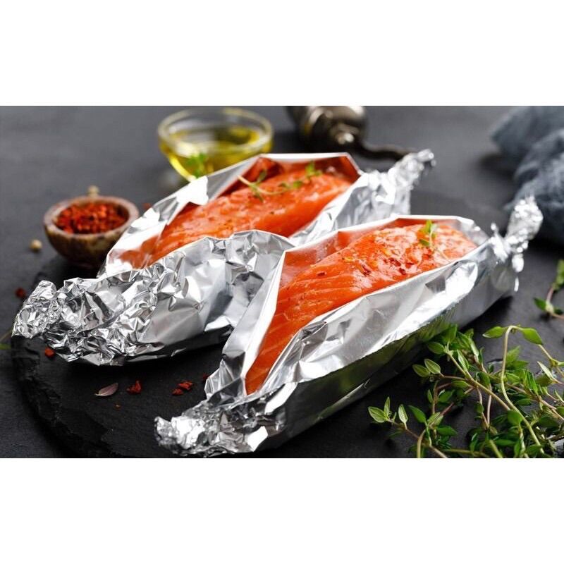 Giấy Bạc Bọc Thực Phẩm, Giữ Nhiệt Đồ Nướng (5 Mét X 30 Cm)