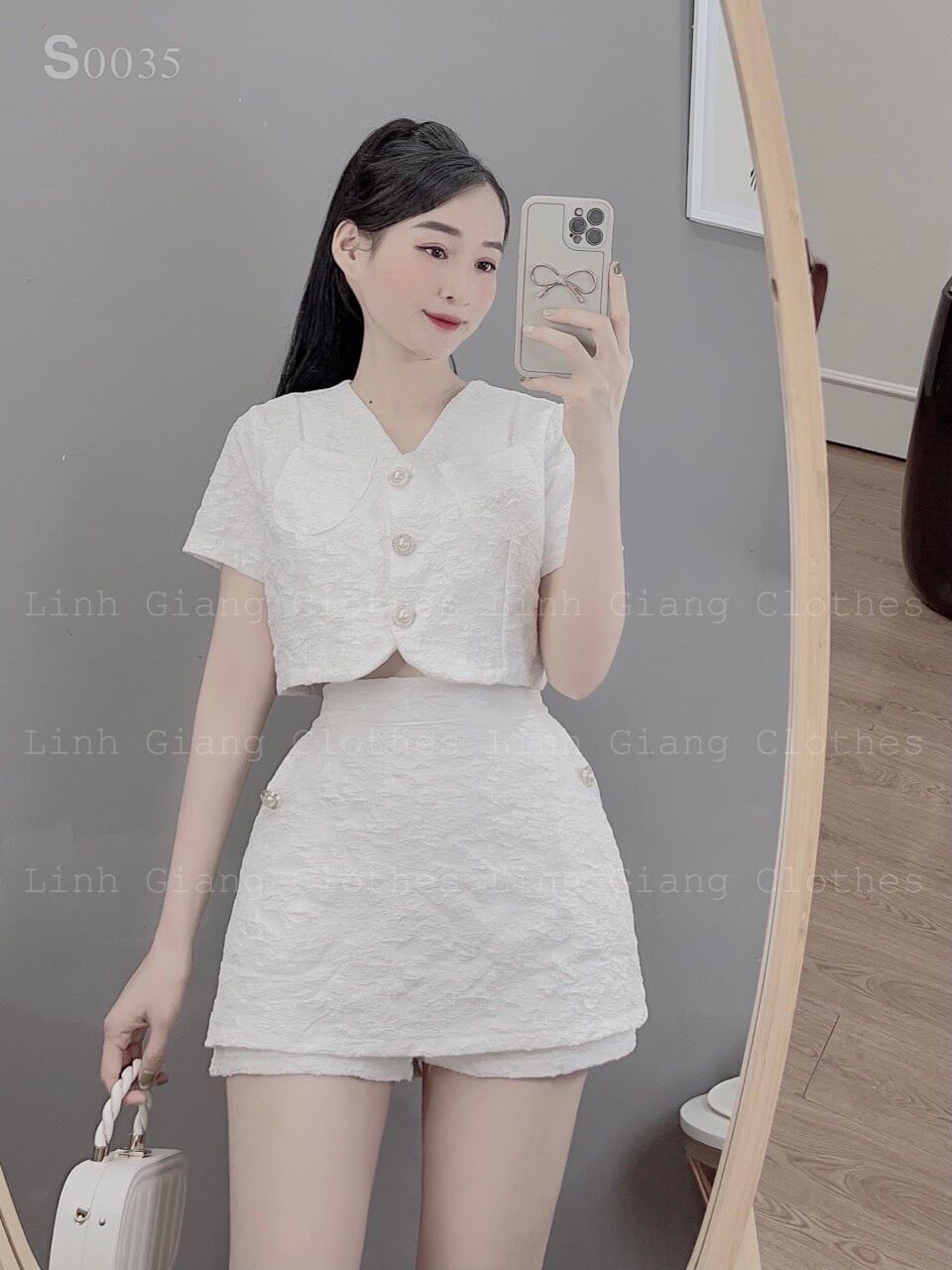 Sét bộ gấm xốp cúc ngọc sẵn hàng dn14
