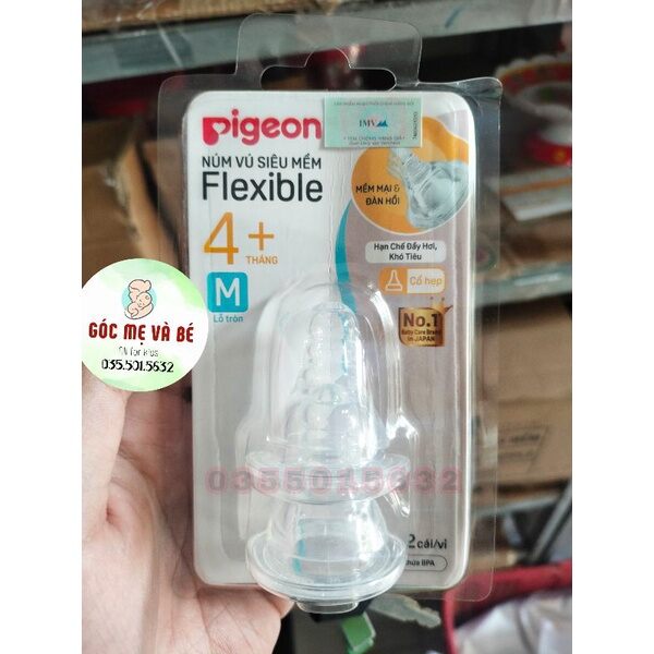 NÚM CỔ HẸP PIGEON VỈ 2 CÁI
