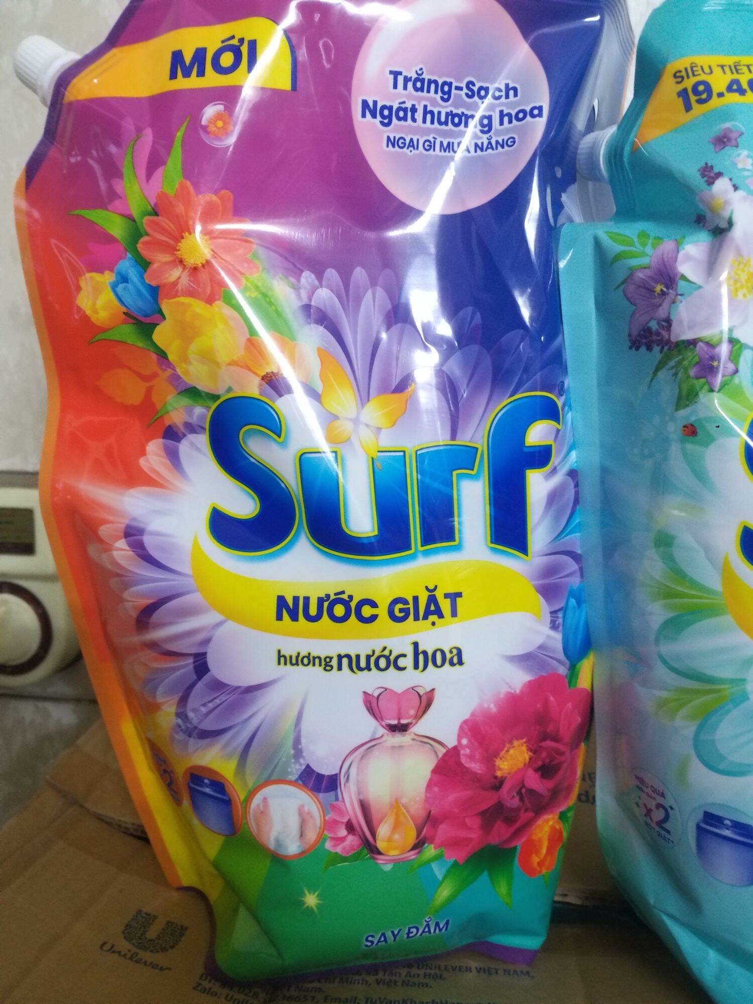 Nước giặt SURF 3,1kg / 3,5kg