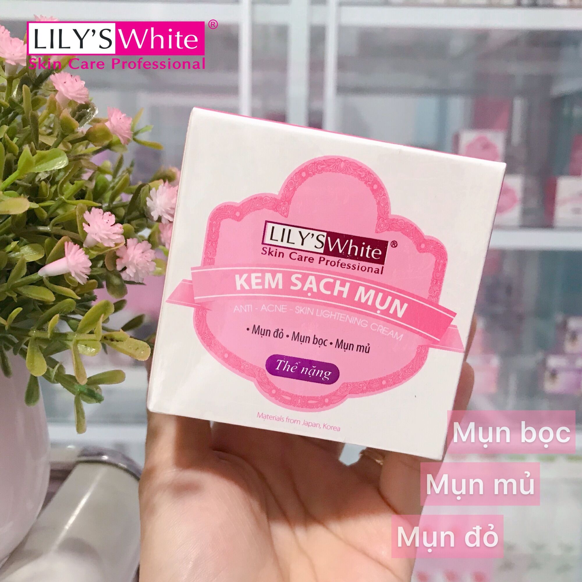 Kem Sạch Mụn Thể Nặng Lily’s White