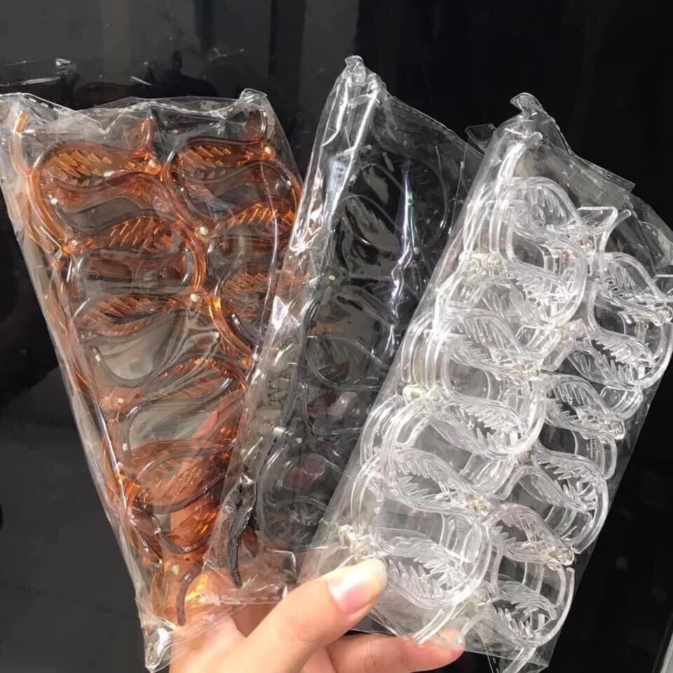 Lố 12 kẹp tóc càng cua 3 răng