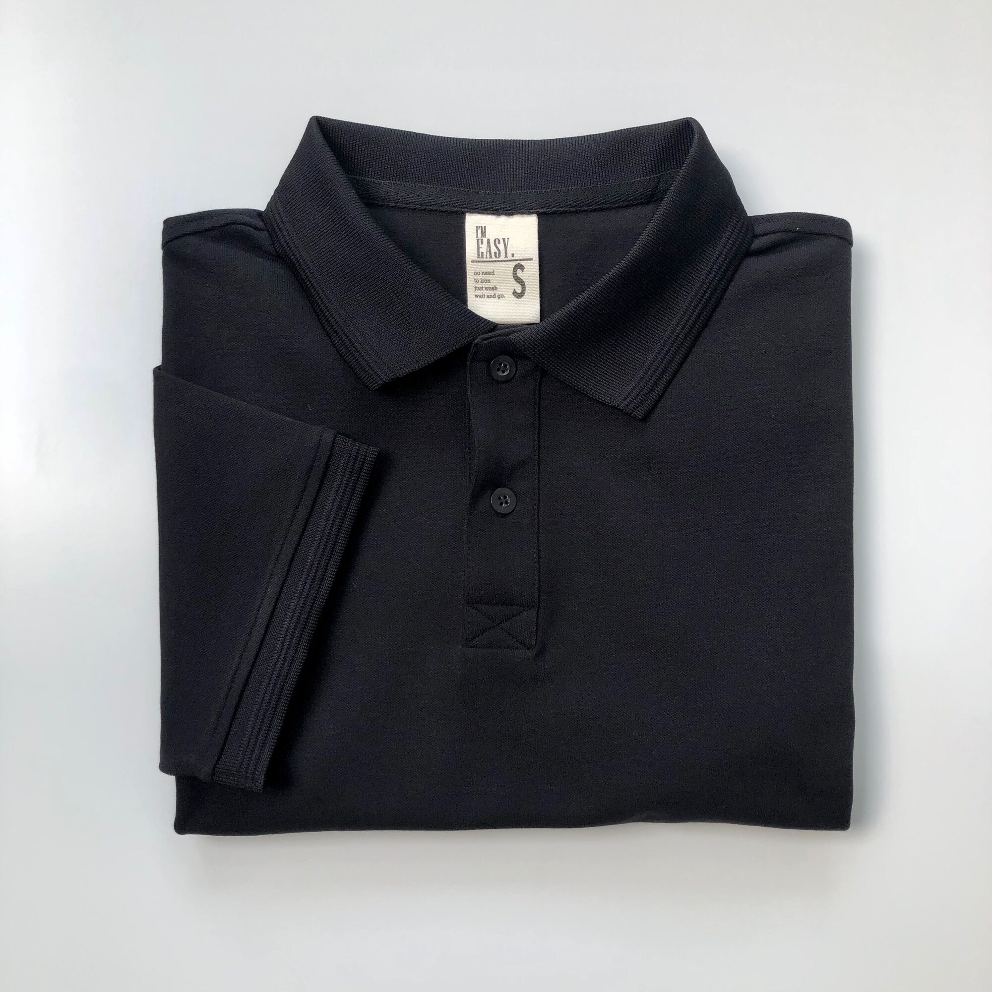 Áo Polo Stillus Premium Pique màu Đen